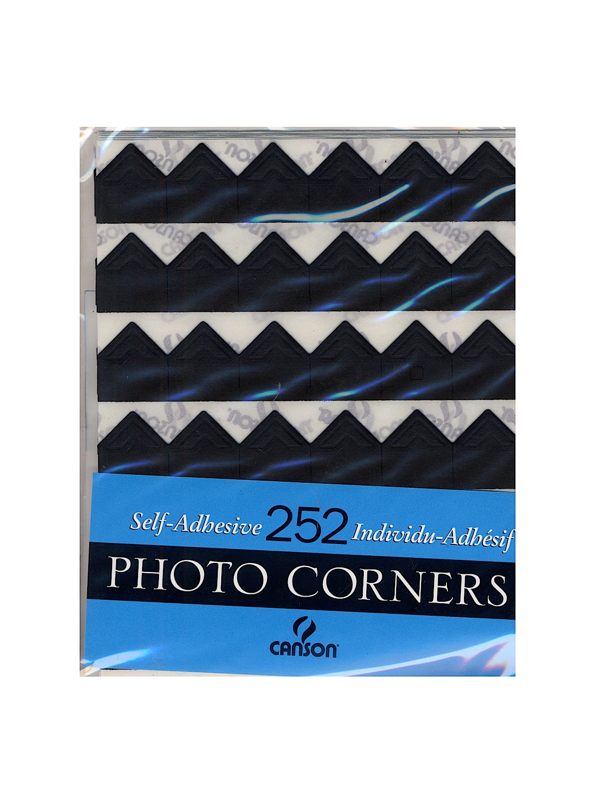 Self-Adhesive Photo Corners black
