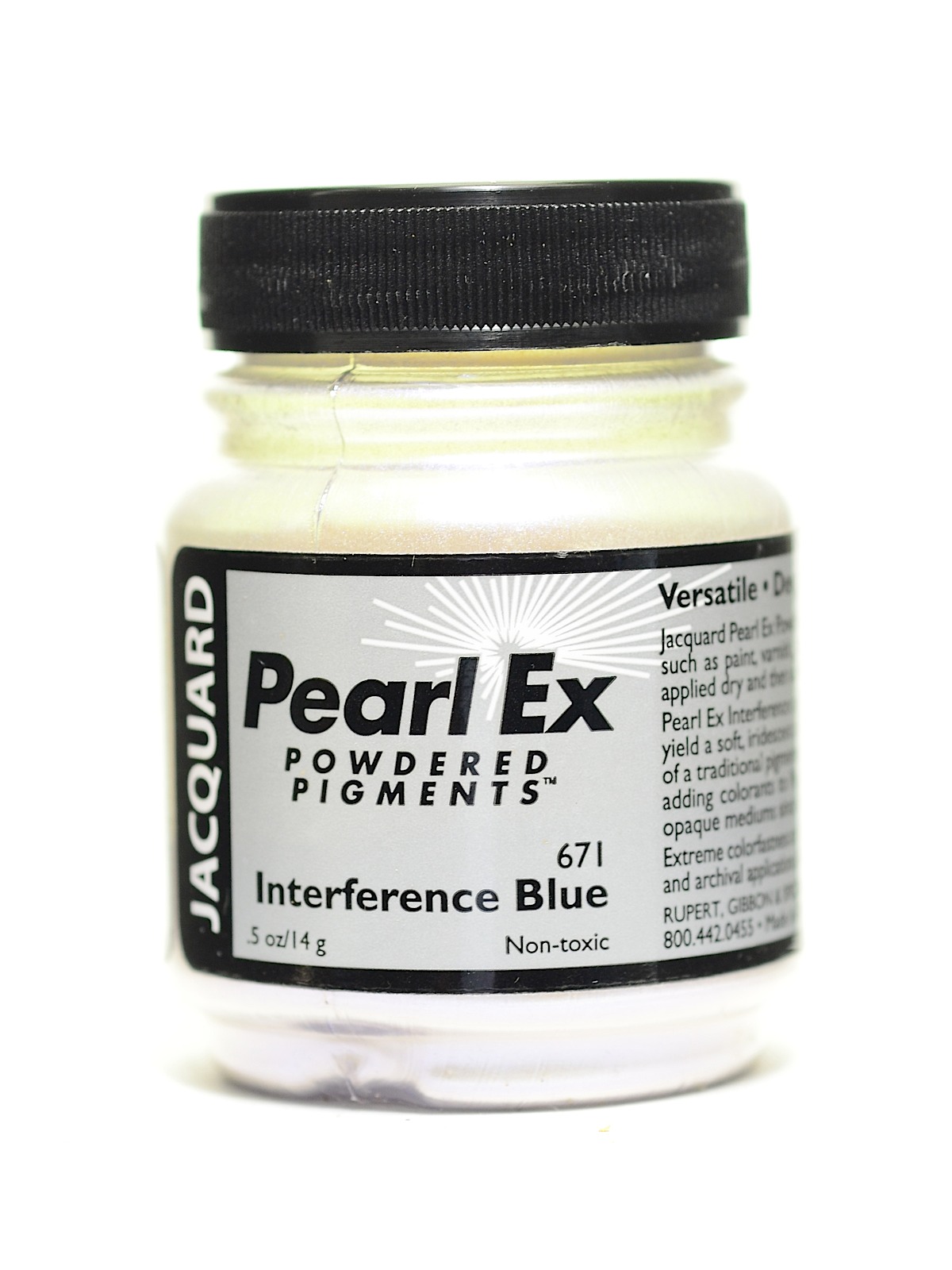 Pearl Ex Powdered Pigments interference blue 0.50 oz.