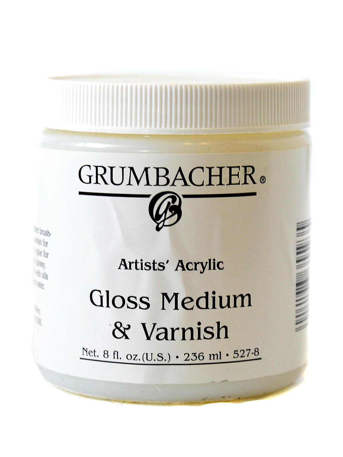 Acrylic Gloss Medium & Varnish 8 oz. jar