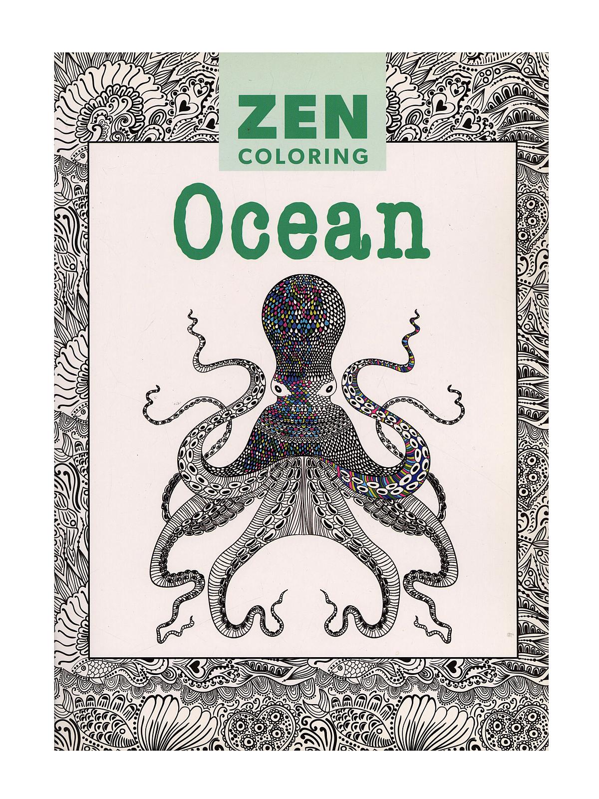 Zen Coloring Books Ocean