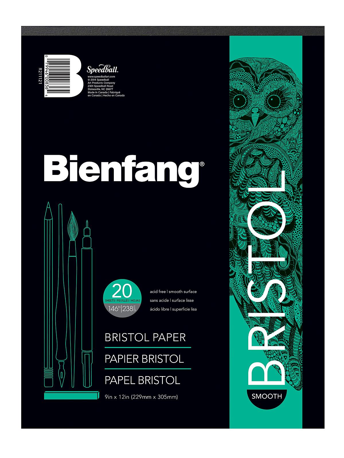Drawing Bristol Smooth 9 In. X 12 In.