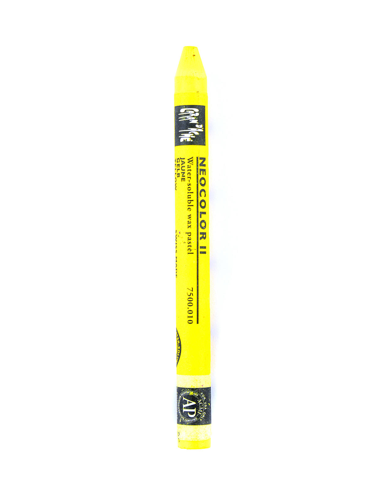 Neocolor II Aquarelle Water Soluble Wax Pastels yellow