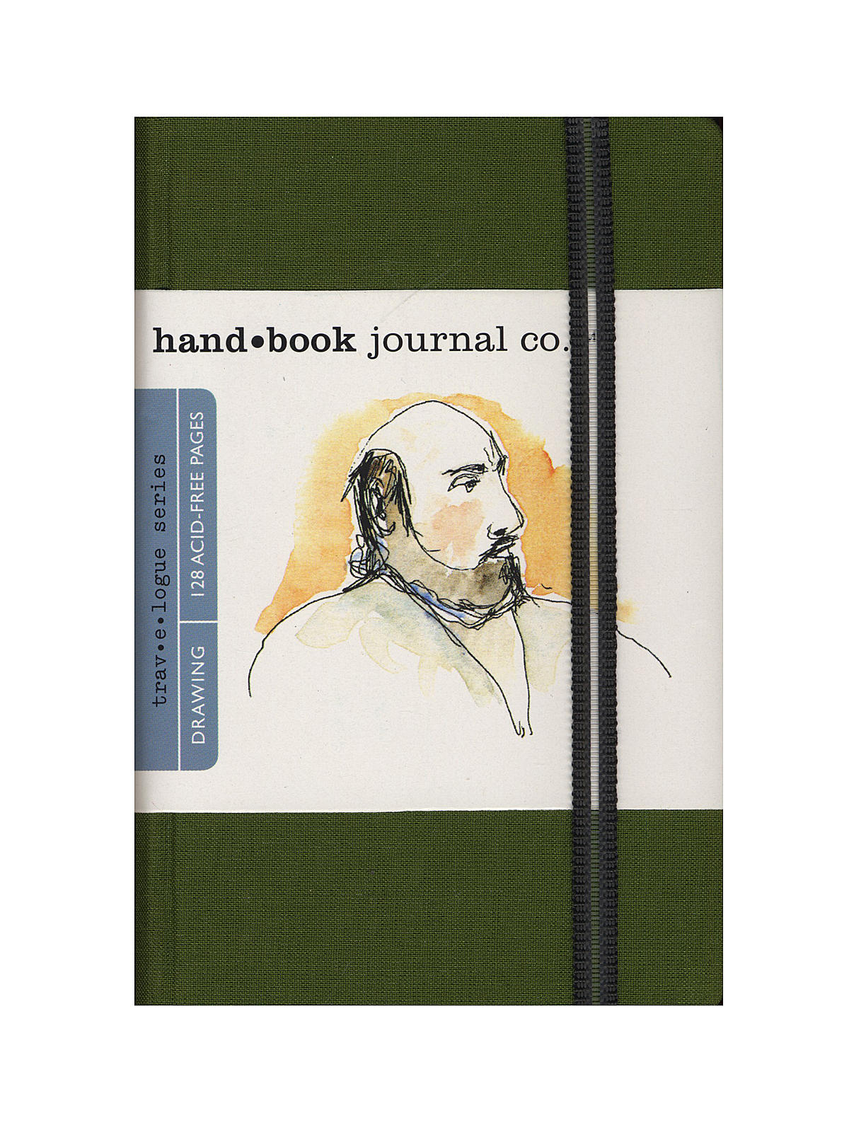 Travelogue Drawing Journals 3 1 2 In. X 5 1 2 In. Portrait Cadmium Green