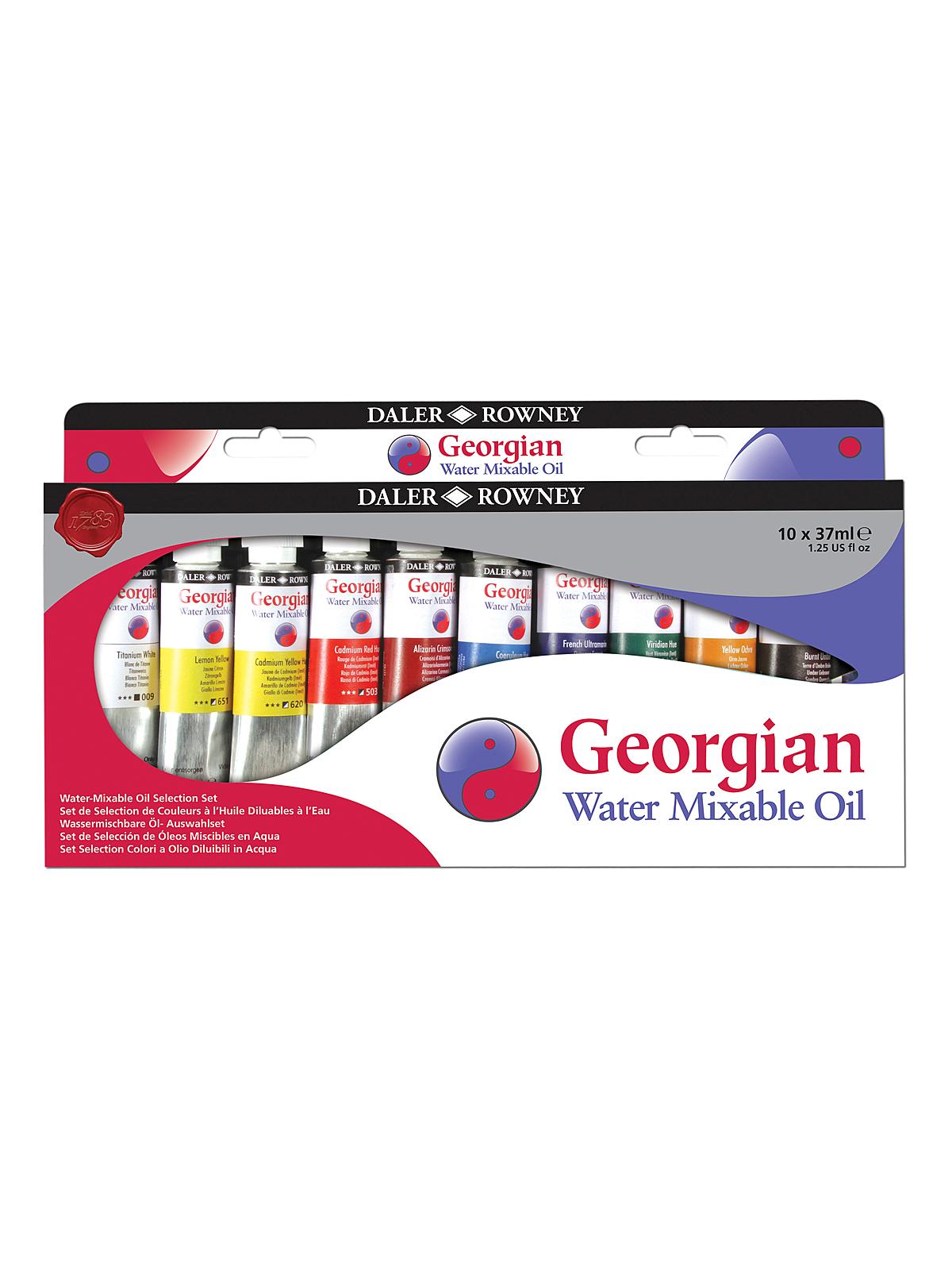 Georgian Water Mixable Oil Set Of 10 Selection Set