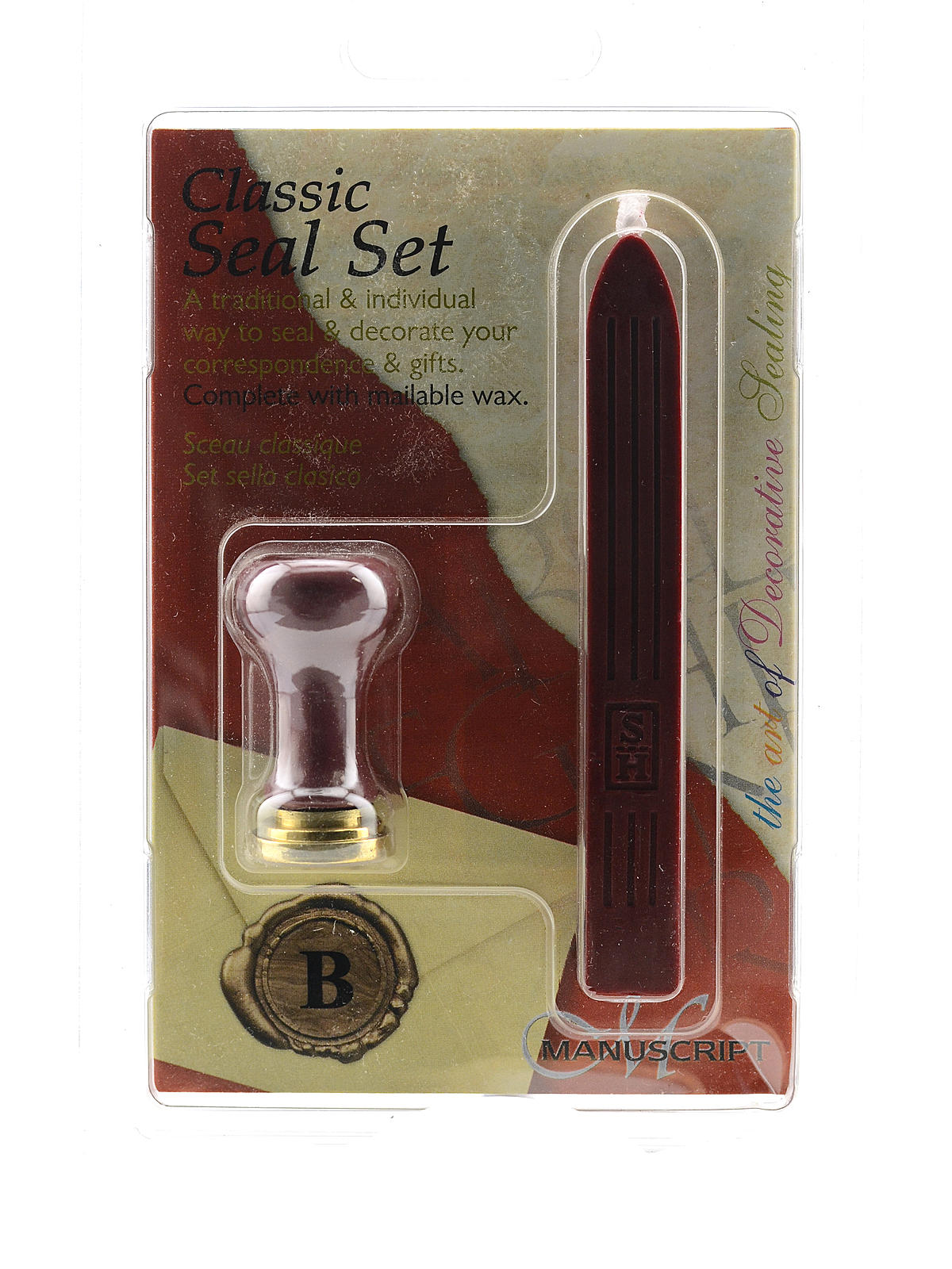 Chronicle Wax and Seal Range initial B