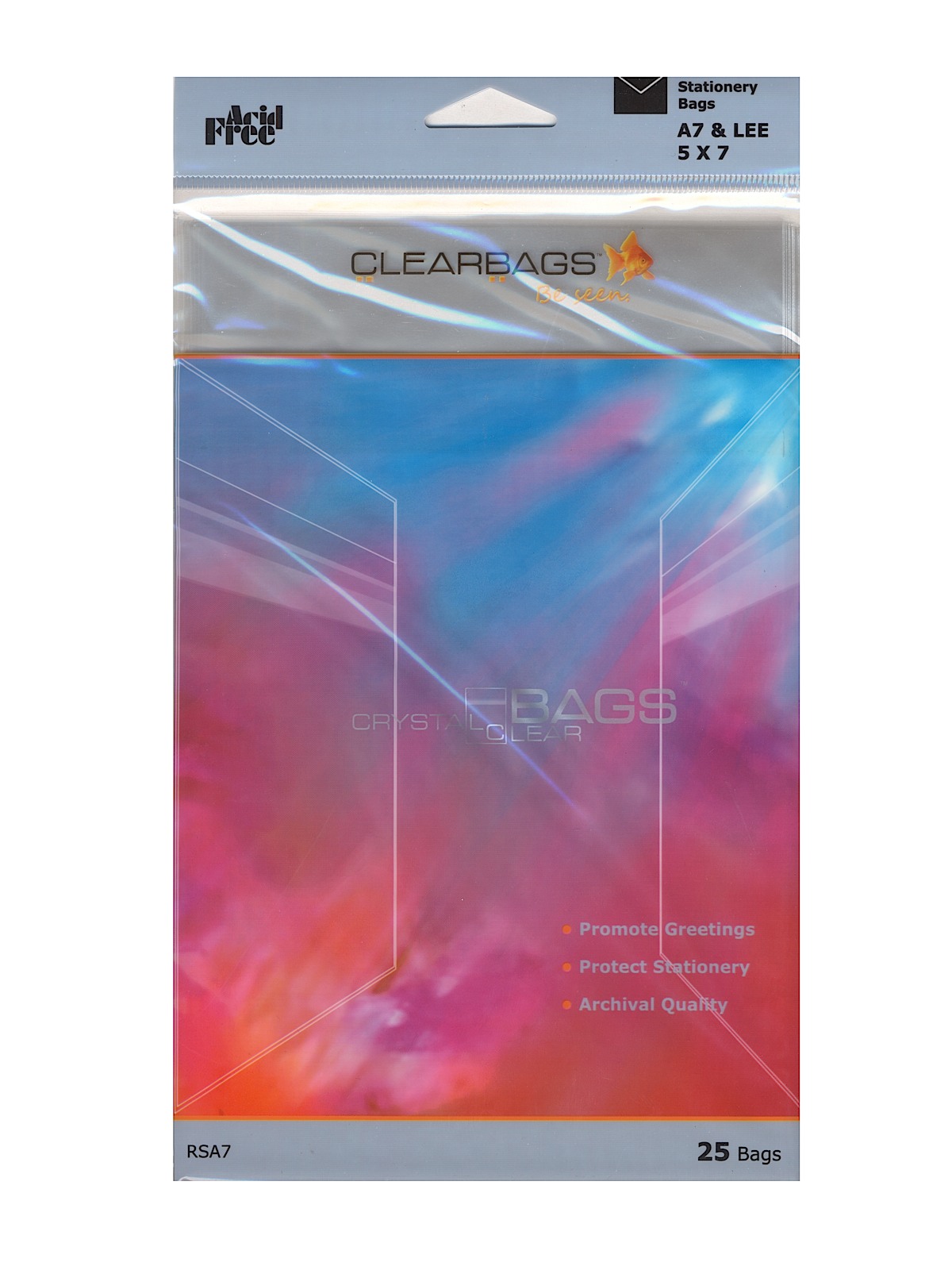 Crystal Clear Photography & Art Bags 5 in. x 7 in. pack of 25