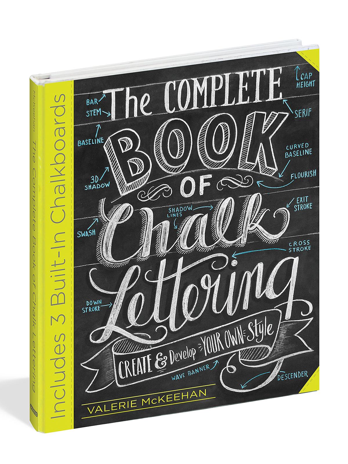 The Complete Book Of Chalk Lettering Each
