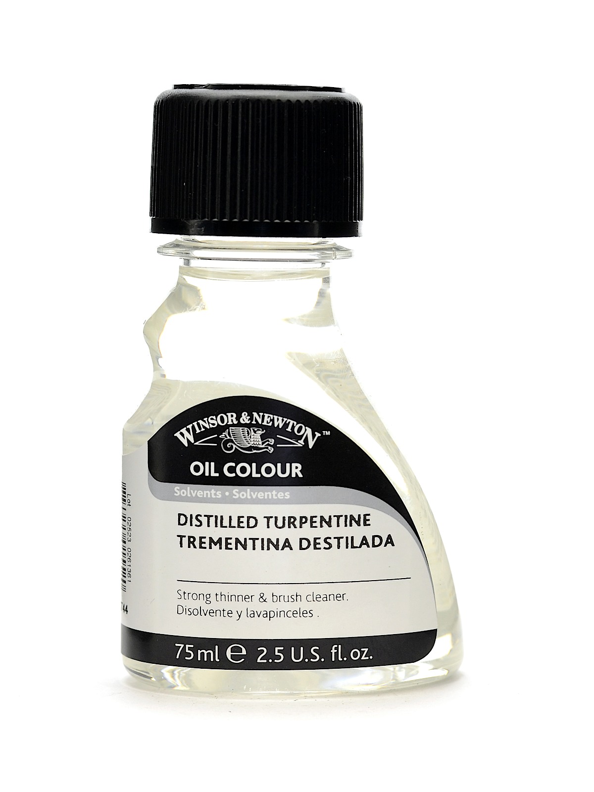 Oil & Alkyd Solvents English distilled turpentine 75 ml