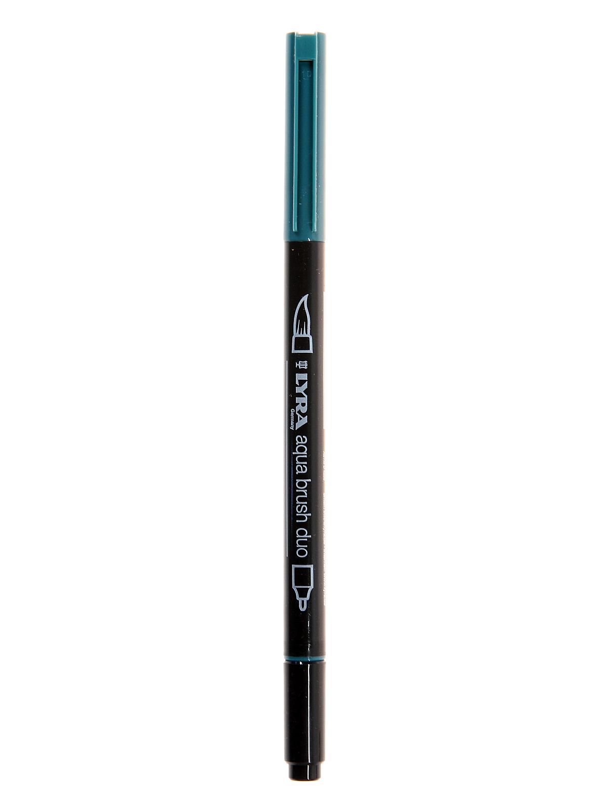Aqua Brush Duo Markers Cobalt Blue Greenish
