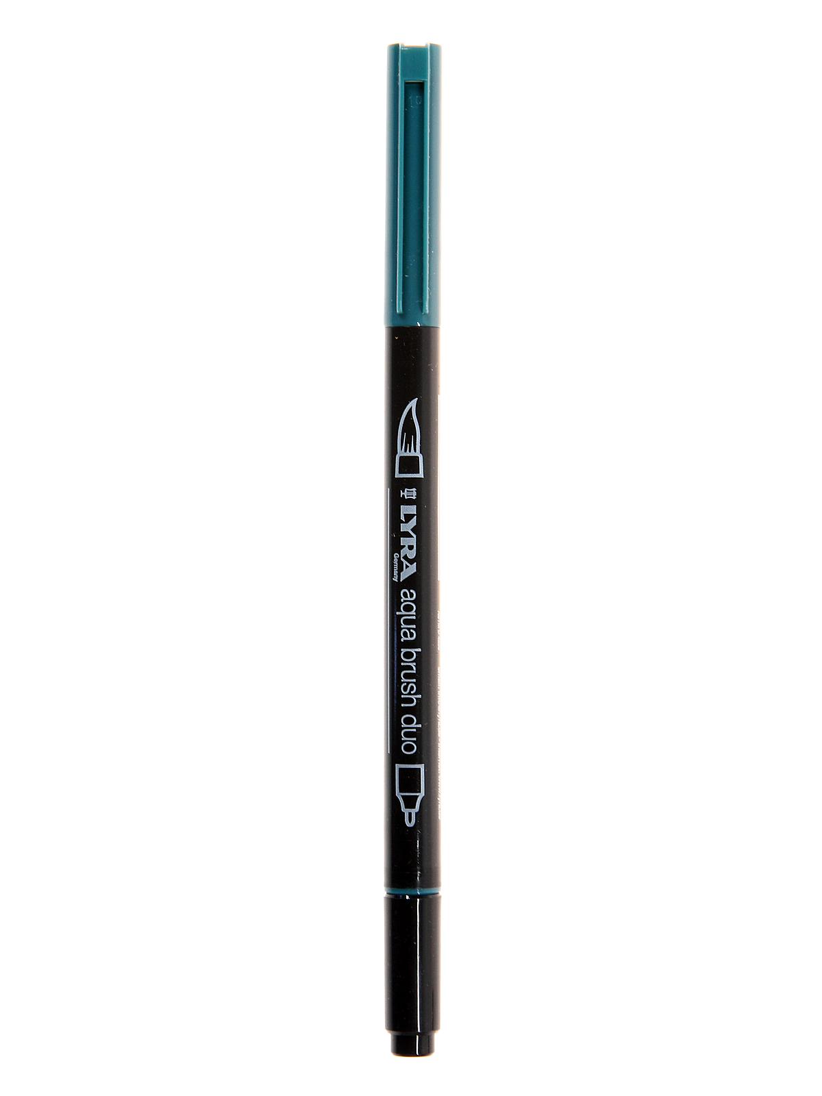 Aqua Brush Duo Markers cobalt blue greenish