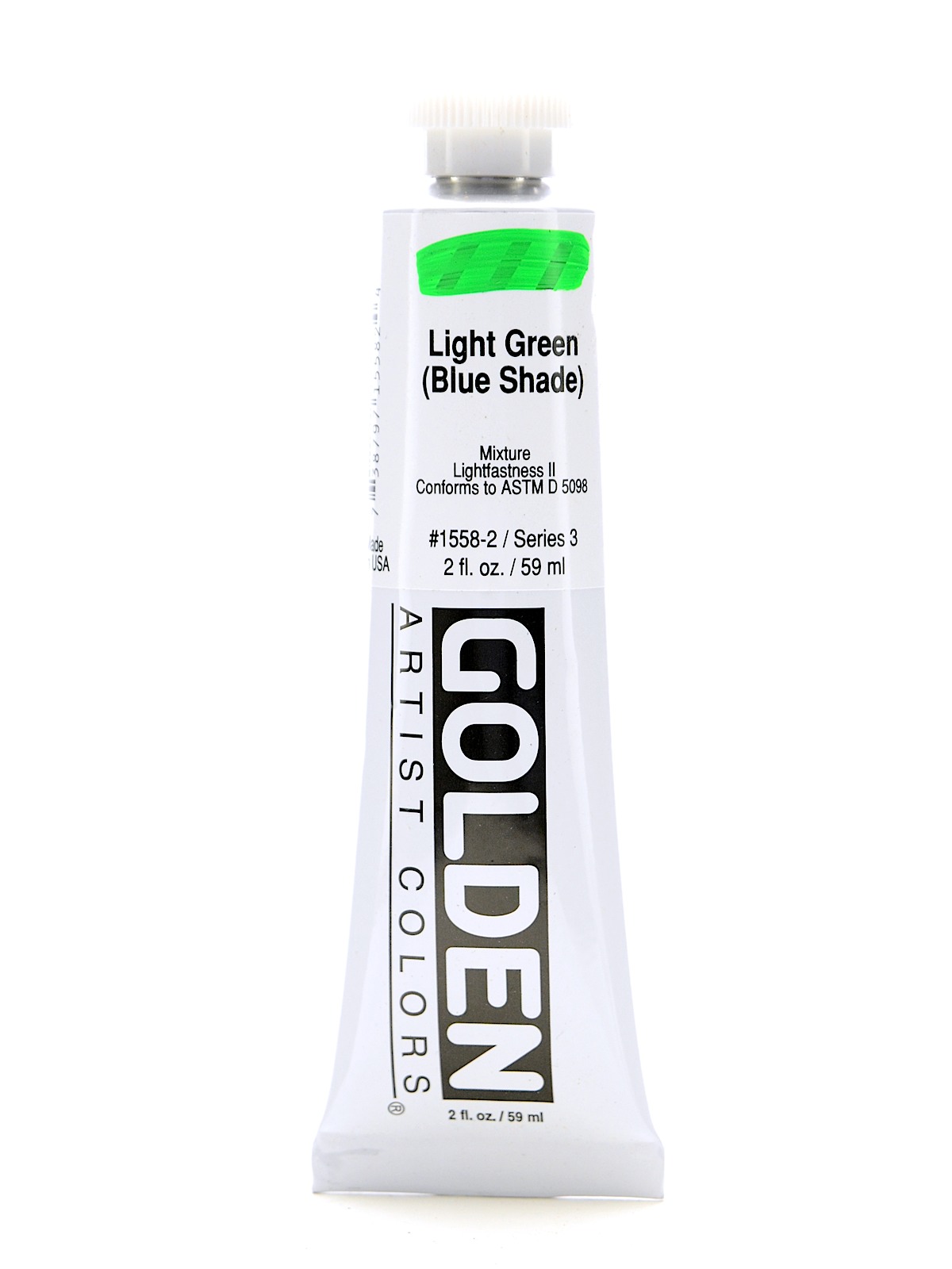 Heavy Body Acrylics light green blue shade 2 oz.