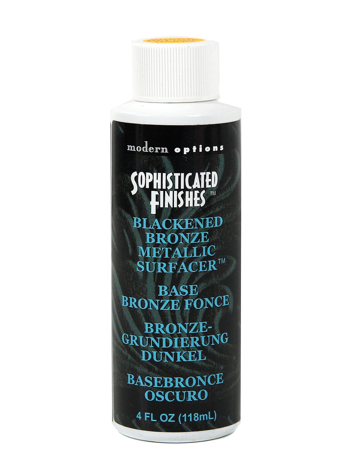 Sophisticated Finishes Metallic Surfacers blackened bronze 4 oz.