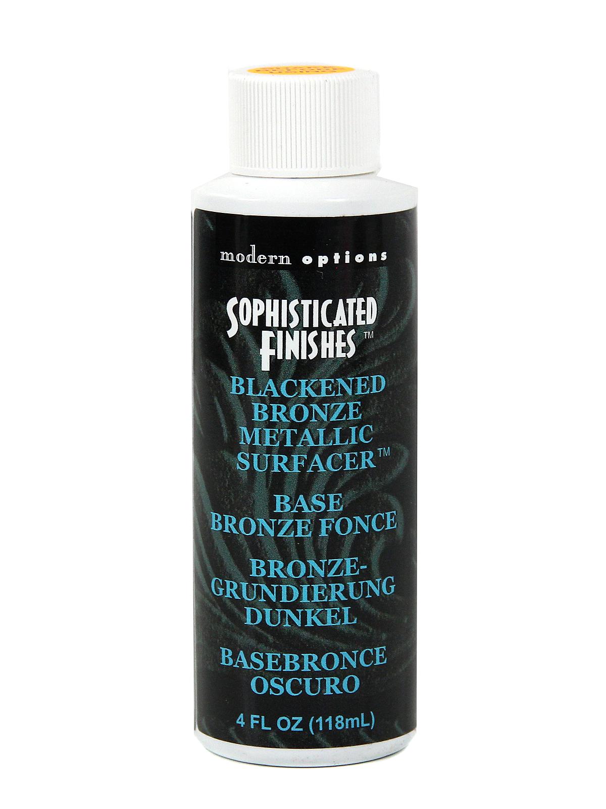 Sophisticated Finishes Metallic Surfacers Blackened Bronze 4 Oz.