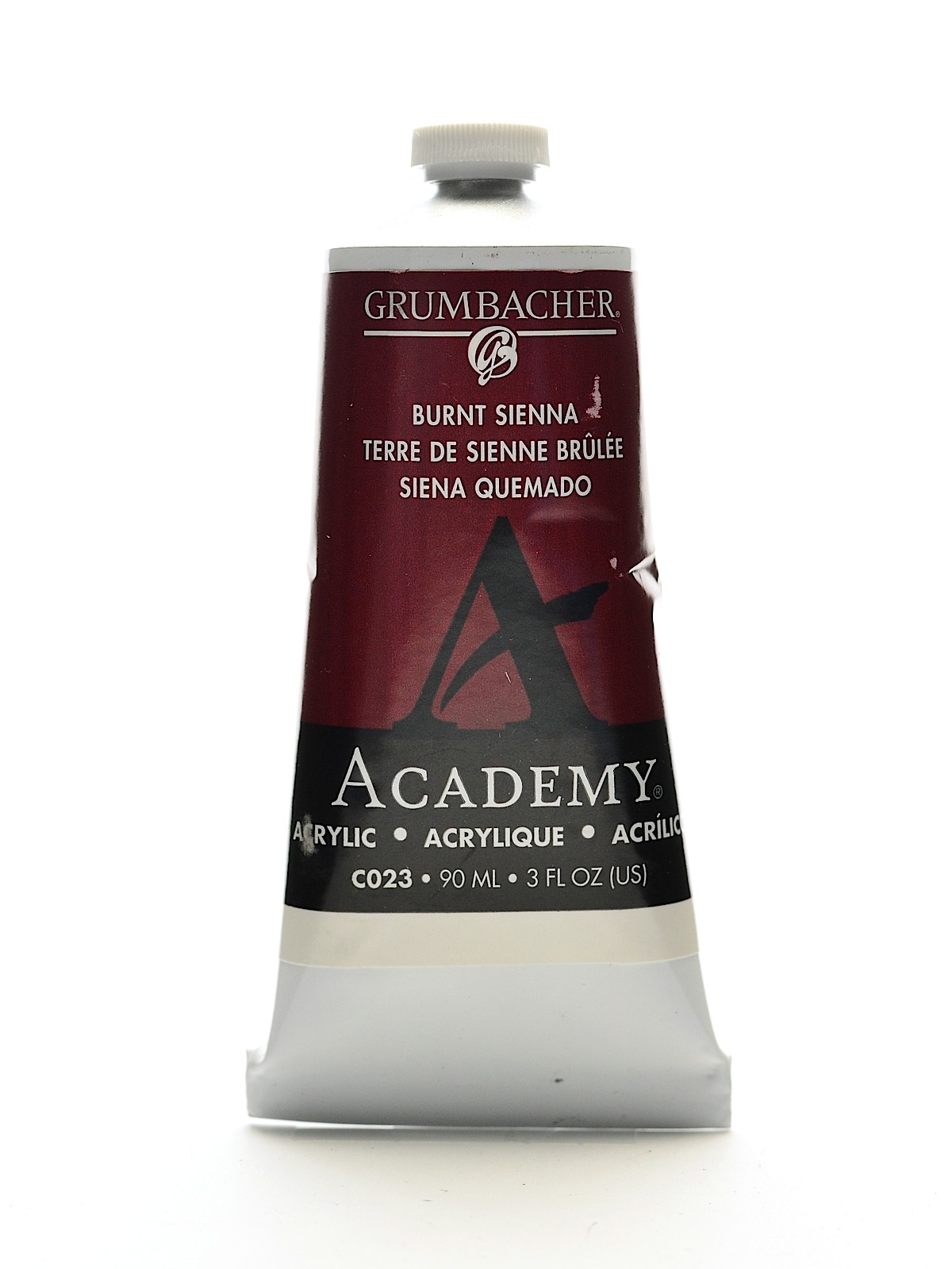 Academy Acrylic Colors burnt sienna 3 oz. (90 ml)