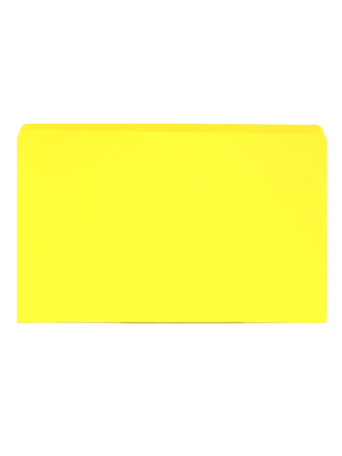 Project Folders sunny yellow 9.5 in. x 14.75 in. x 3.5 in. each