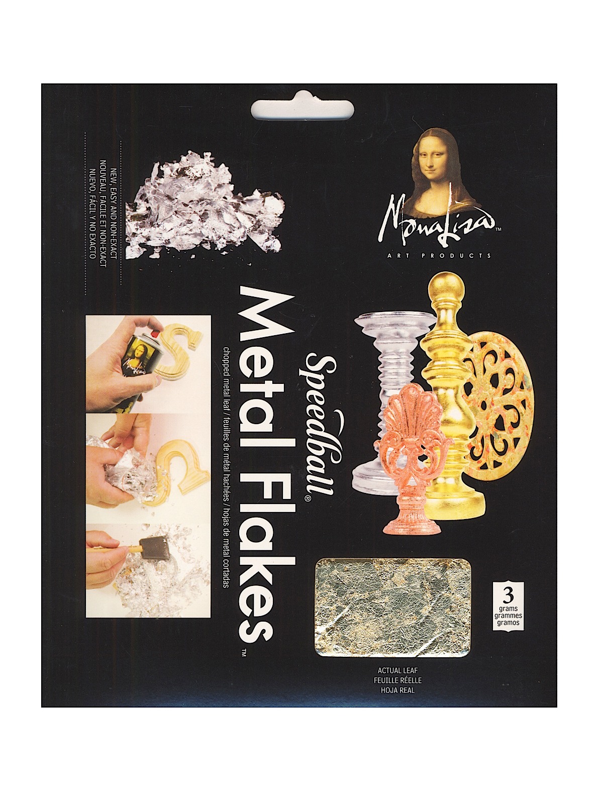Metal Flakes gold