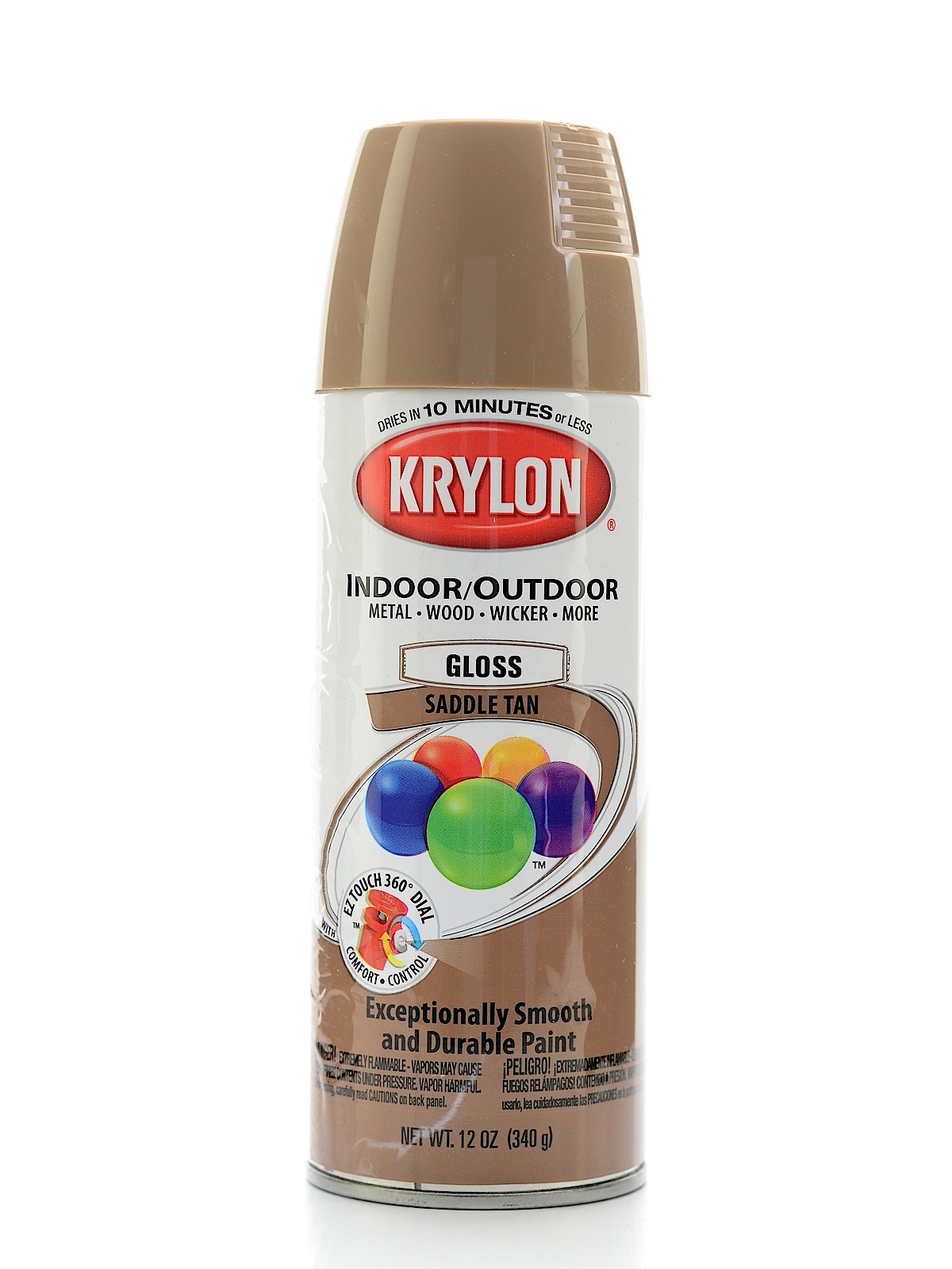 Indoor Outdoor Spray Paint Gloss Saddle Tan