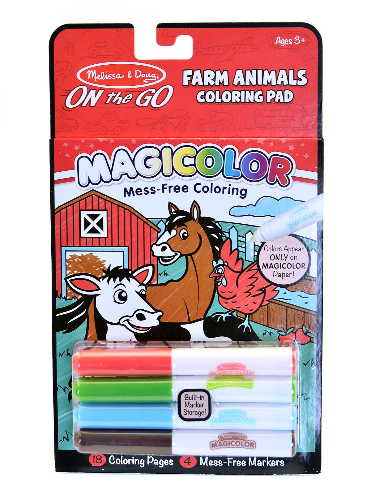 On The Go Magicolor Farm Animals