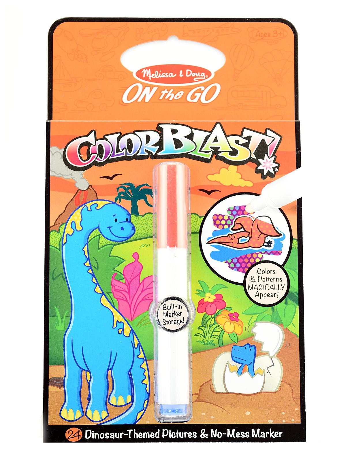 On the Go Color Blast dinosaur