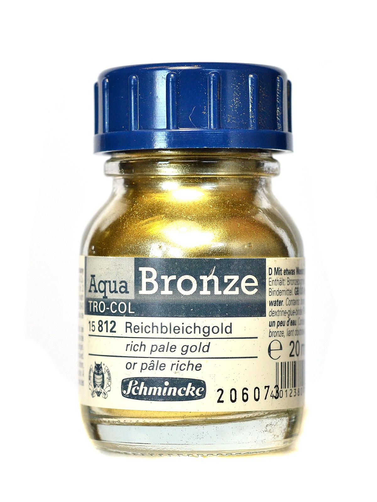 Aqua Bronzes Rich Pale Gold 20 Ml Jar