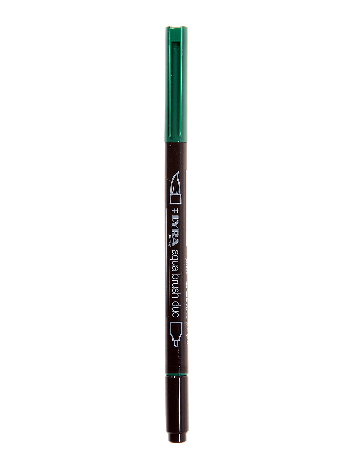 Aqua Brush Duo Markers mineral green
