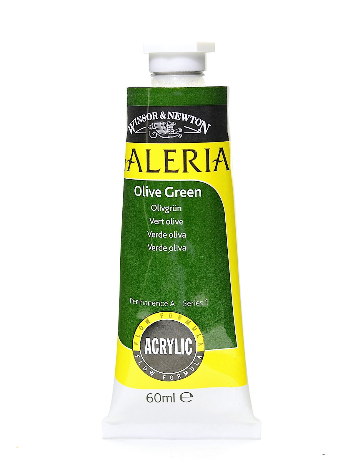 Galeria Flow Formula Acrylic Colours olive green 60 ml 447
