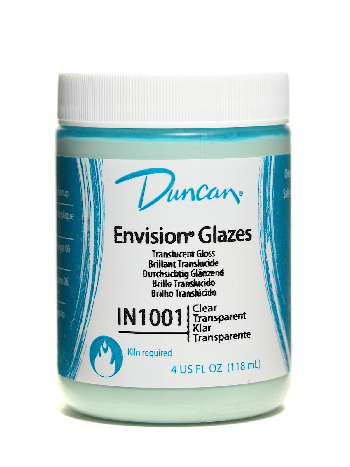 Envision Glazes Clear Translucent 4 Oz.