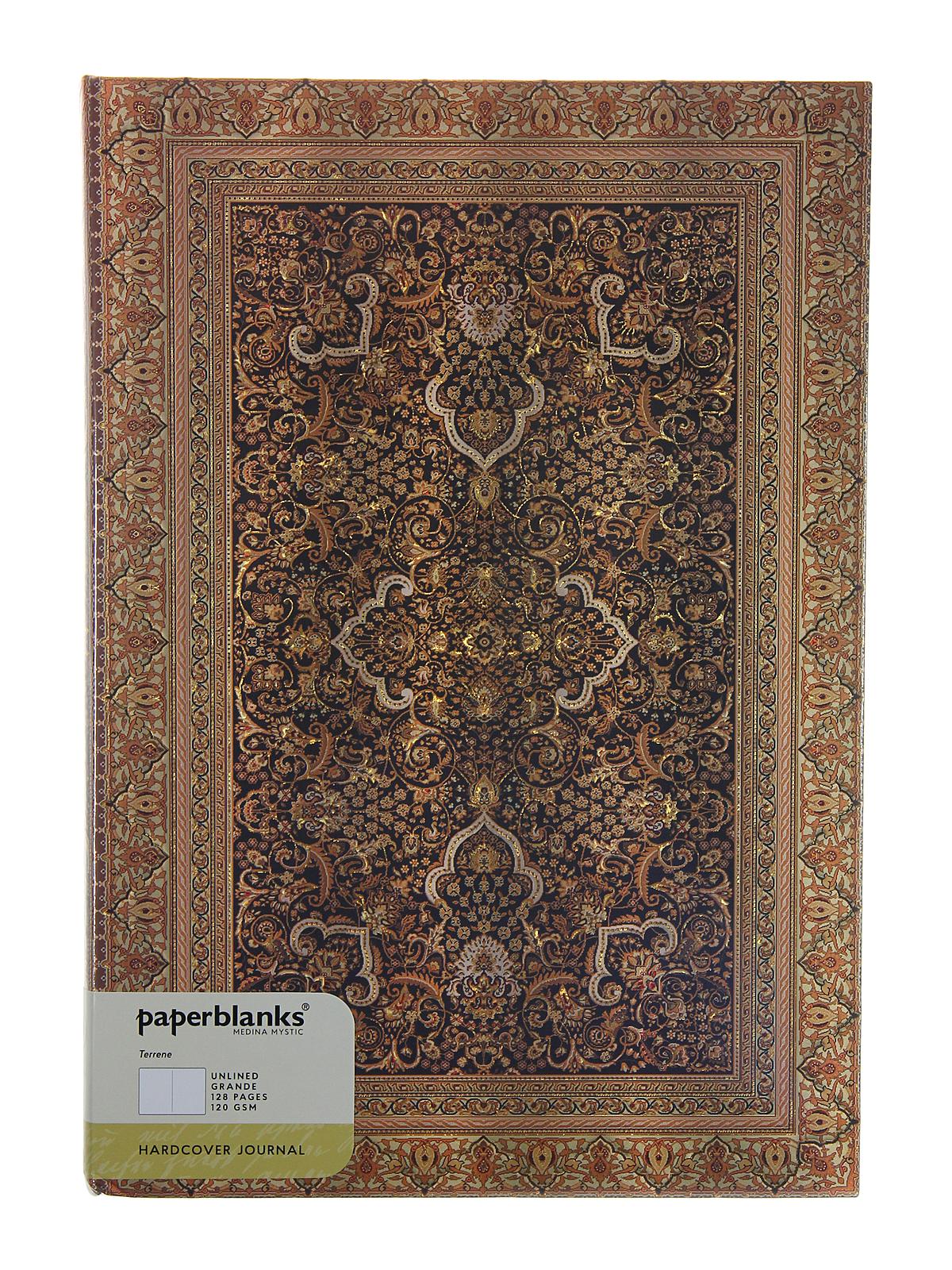 Terrene Grande 8 1 4 in. x 11 3 4 in. 128 pages, unlined
