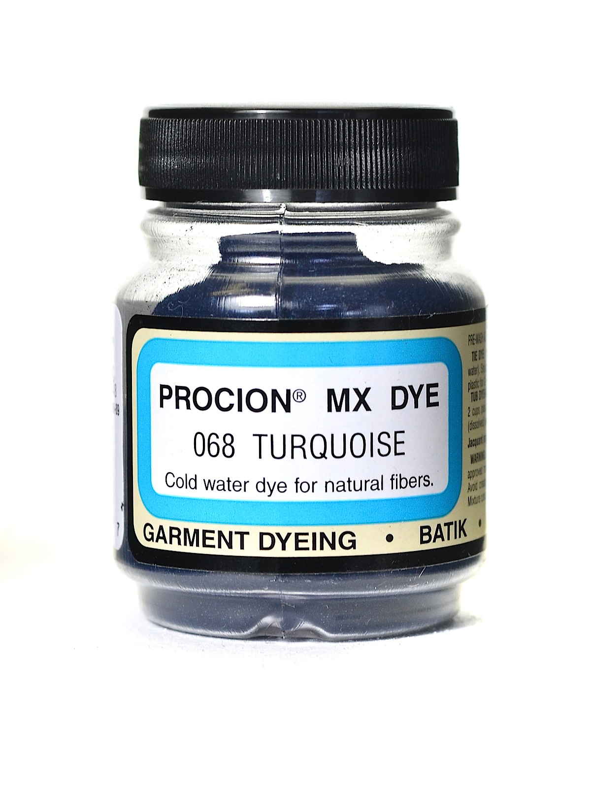 Procion MX Fiber Reactive Dye Turquoise 068 2 3 Oz.
