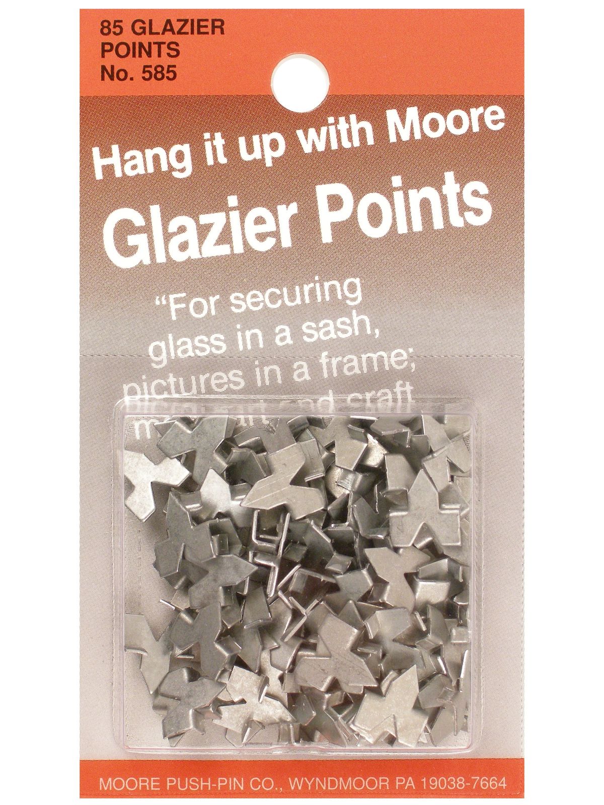 #7 Glazier Points Pack Of 85