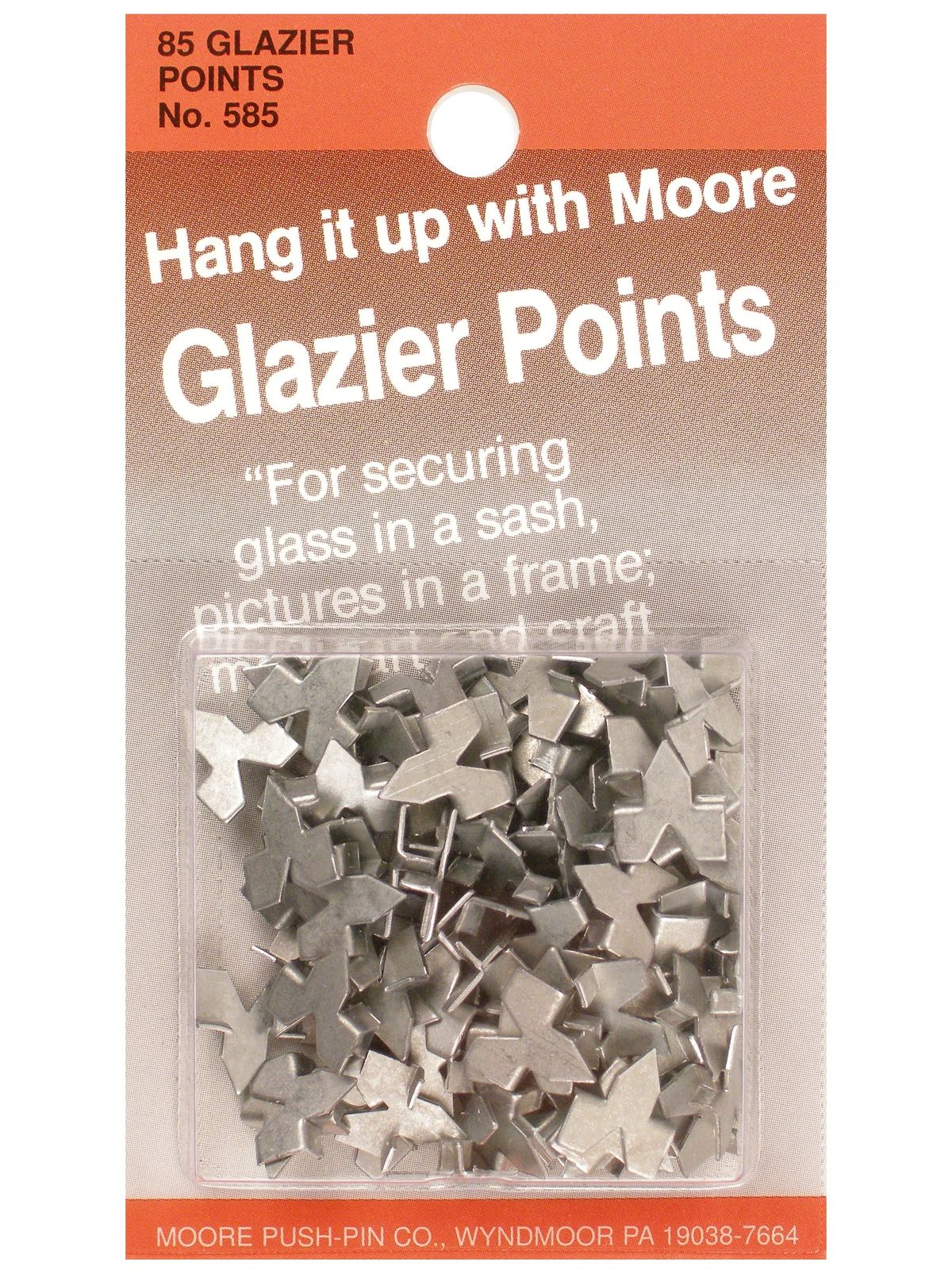 #7 Glazier Points pack of 85
