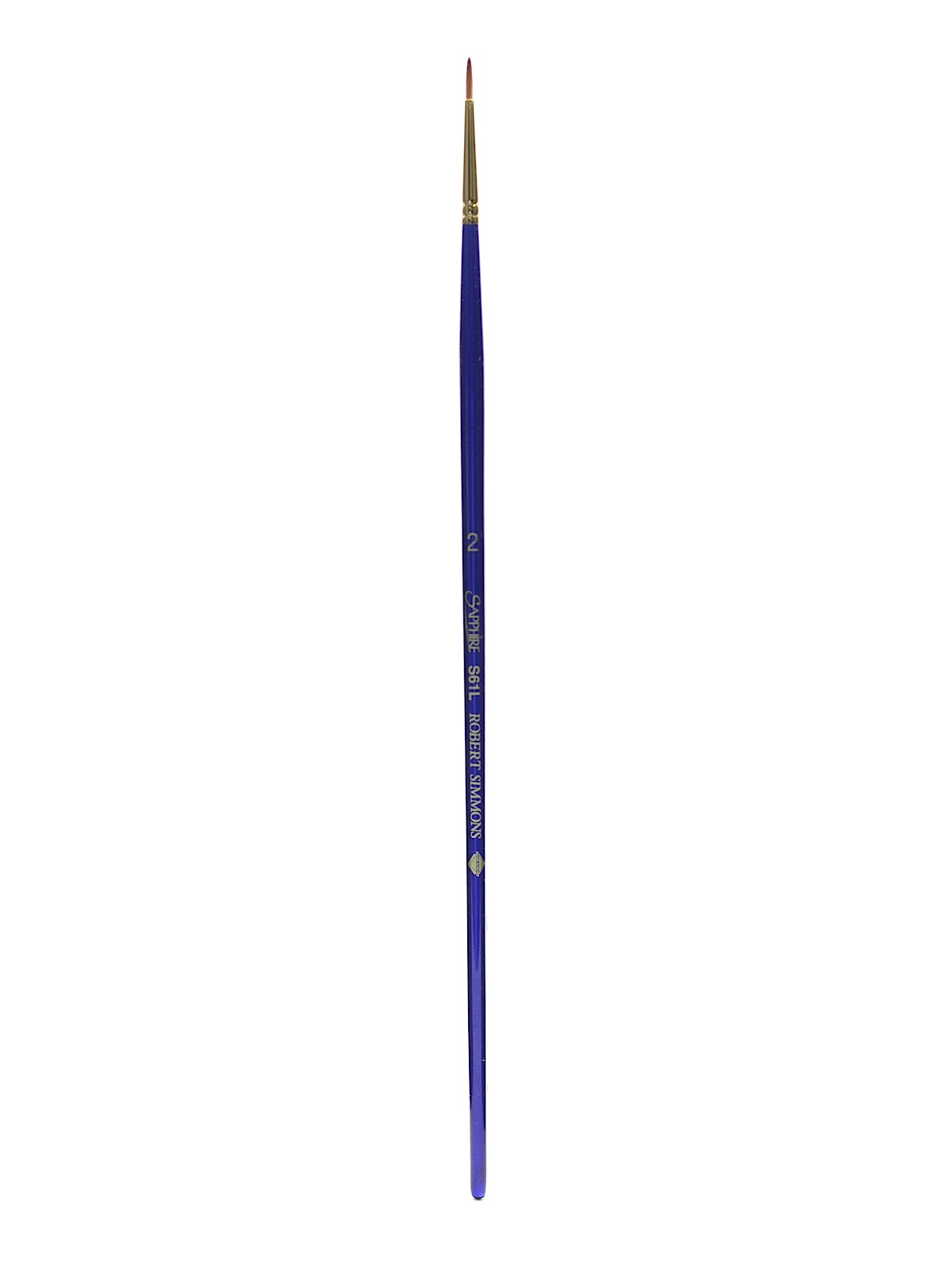 Sapphire Series Synthetic Brushes Long Handle 2 Round