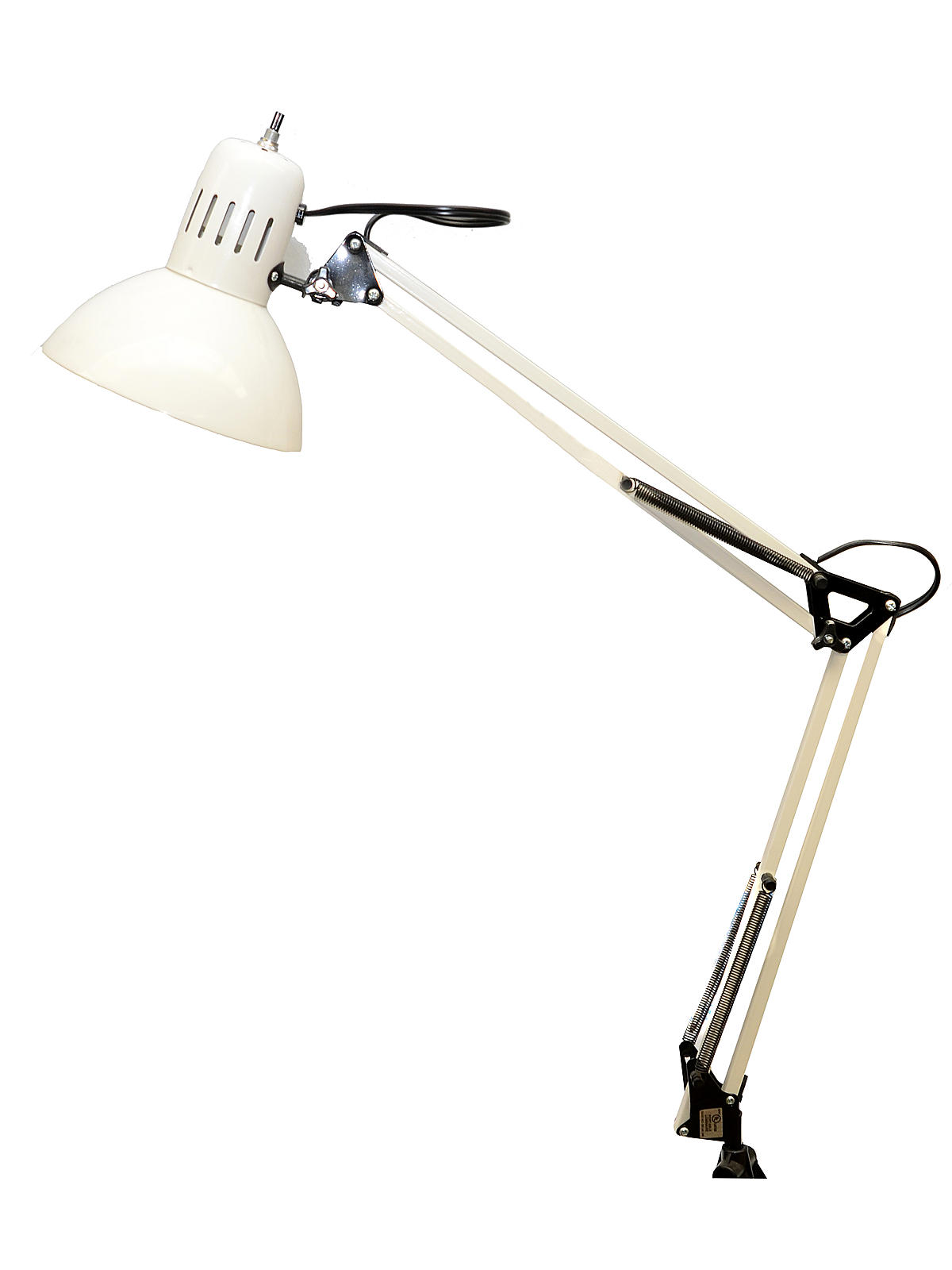 Swing Arm Drafting Lamp white