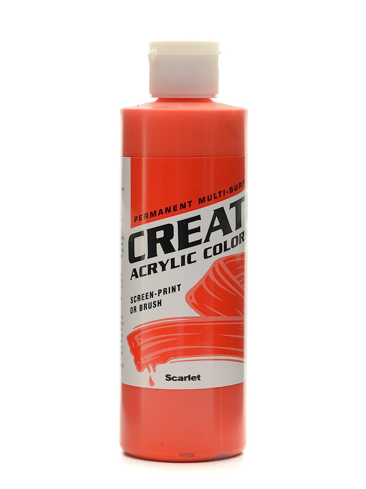 Acrylic Colors scarlet 8 oz.