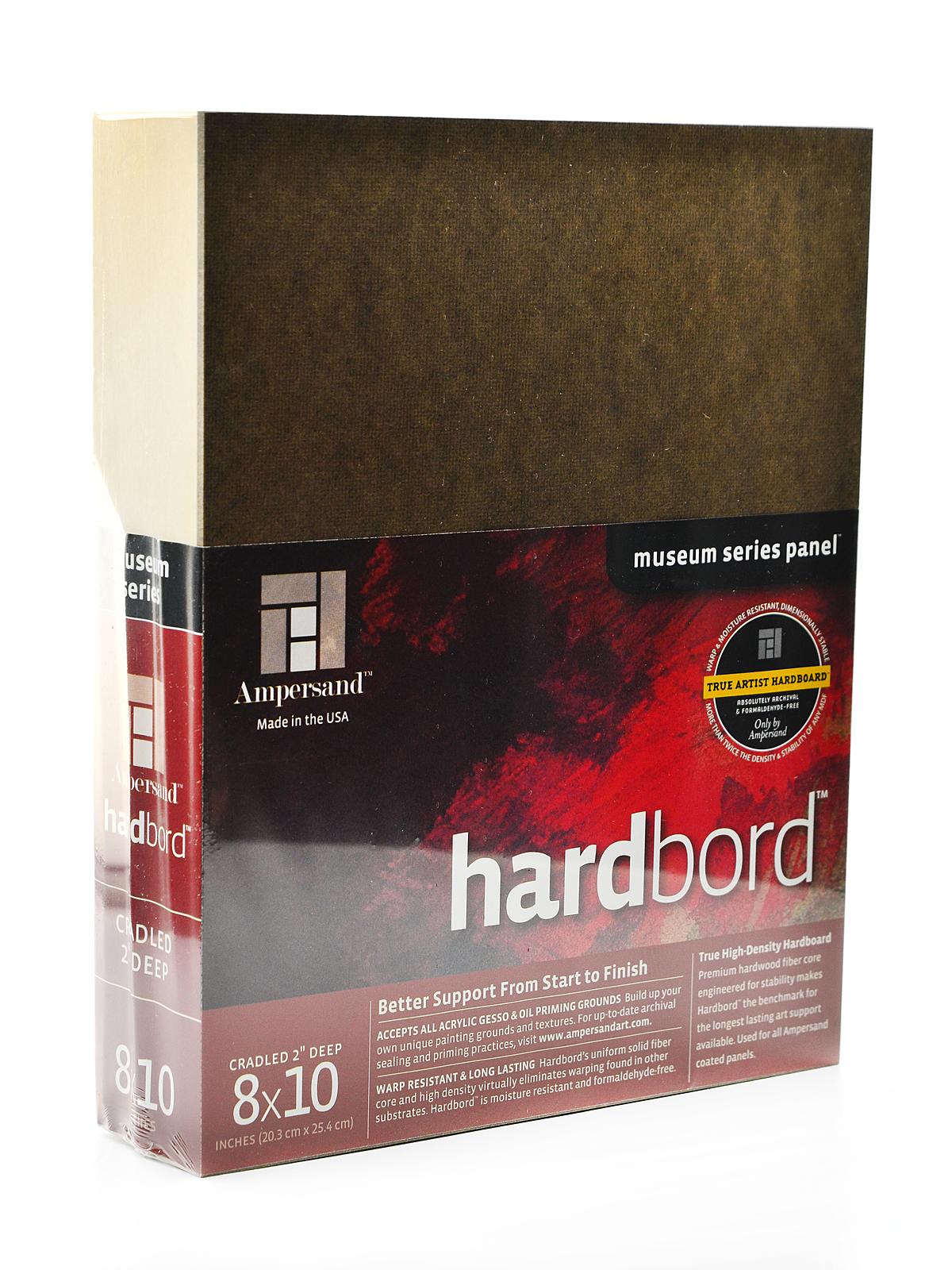 Cradled Hardbord 2 in. 8 in. x 10 in. each