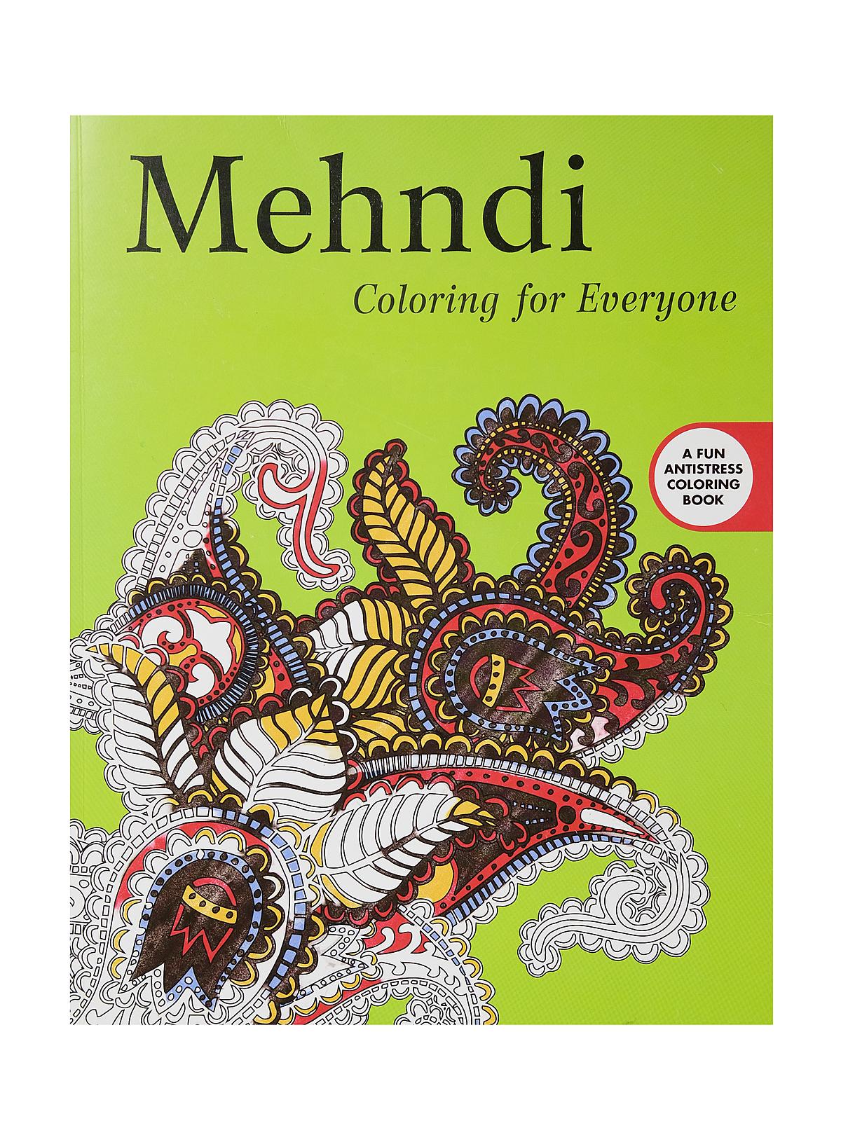 Coloring Books Mehndi: Coloring For Everyone