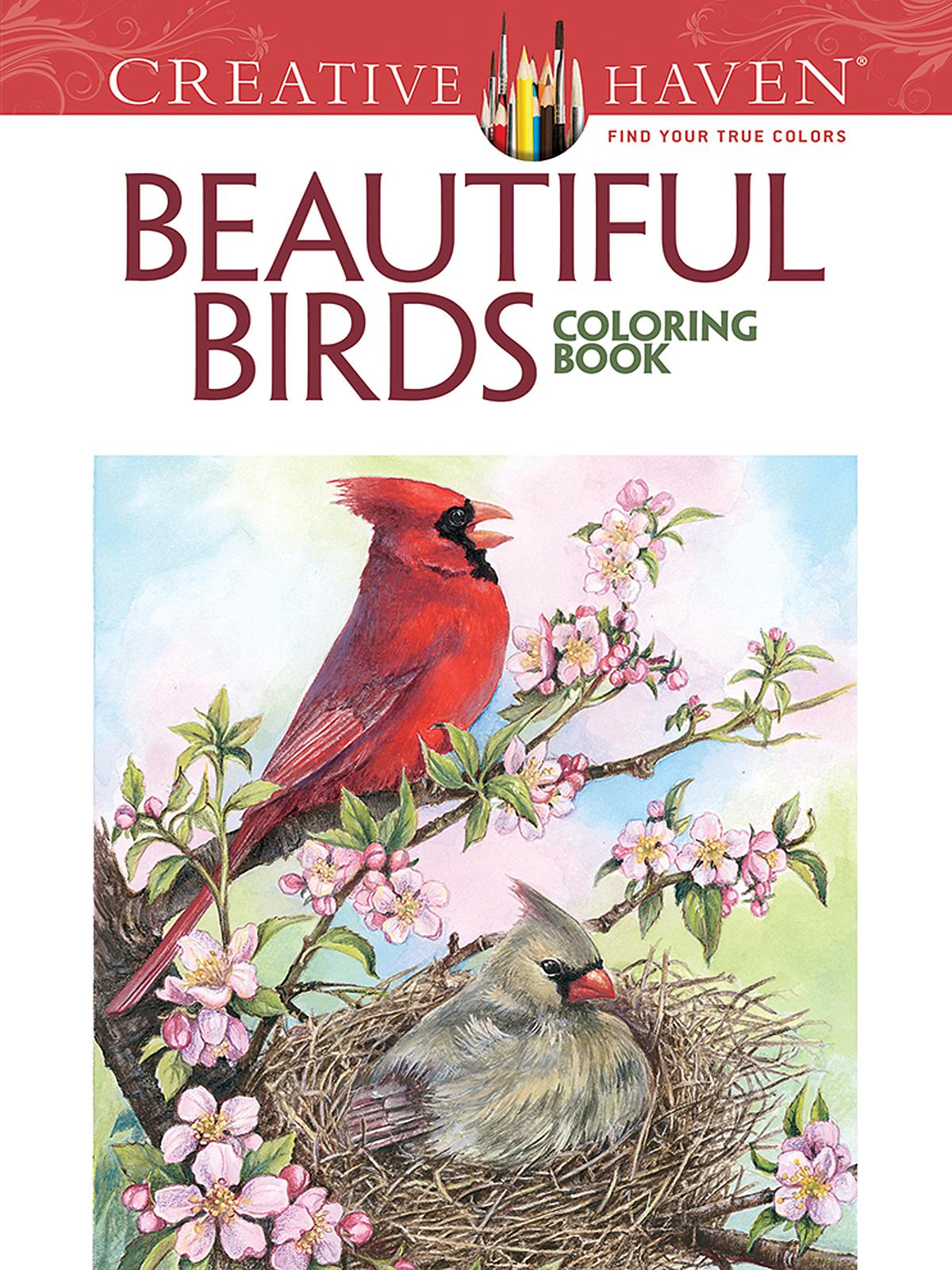 Creative Haven Coloring Books Beautiful Birds