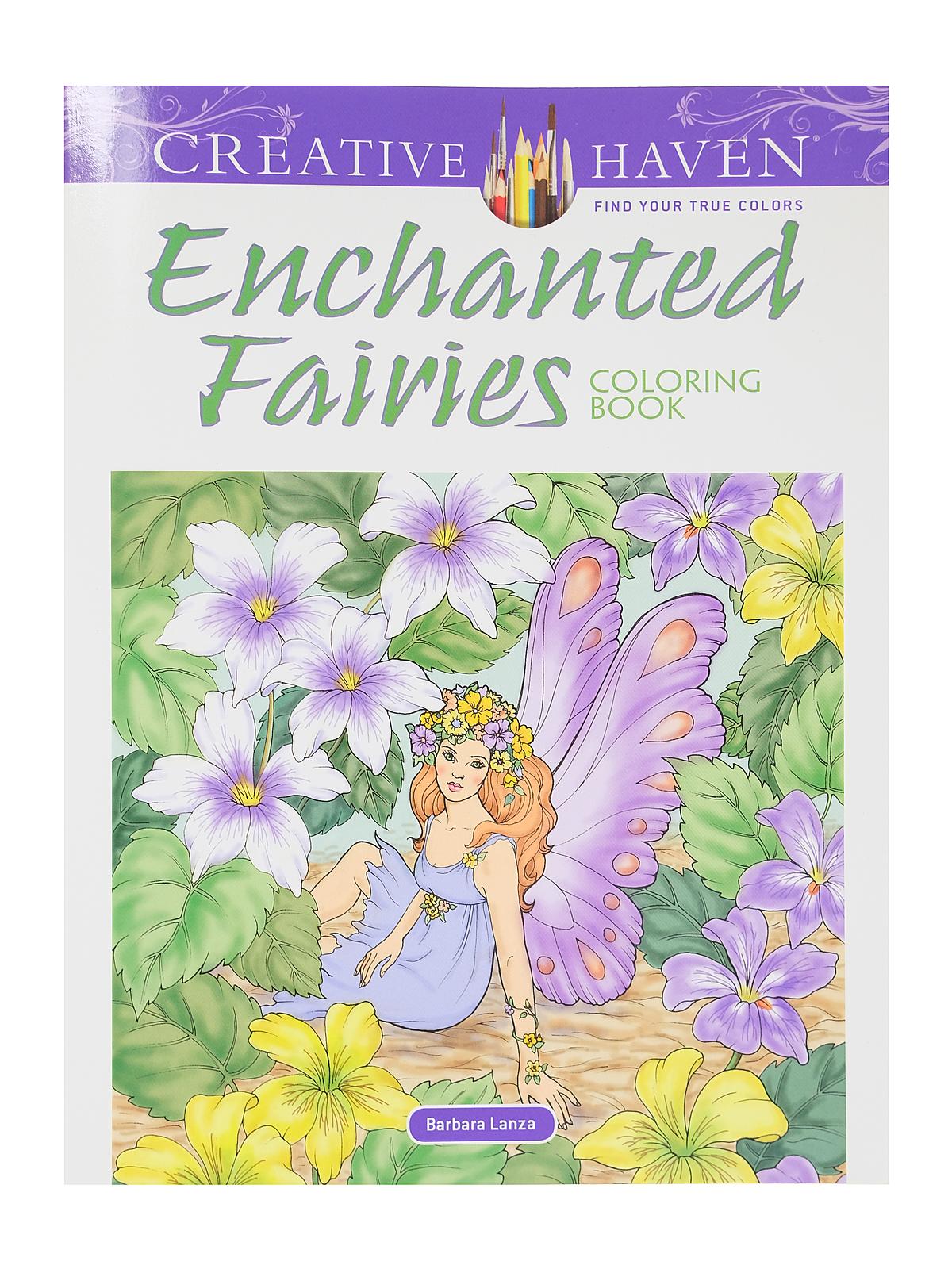 Creative Haven Coloring Books Enchanted Fairies