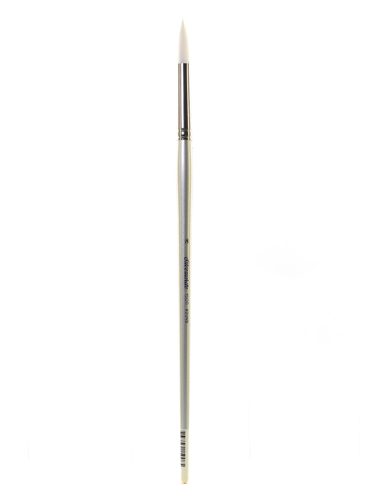 Silverwhite Series Synthetic Brushes Long Handle 8 round