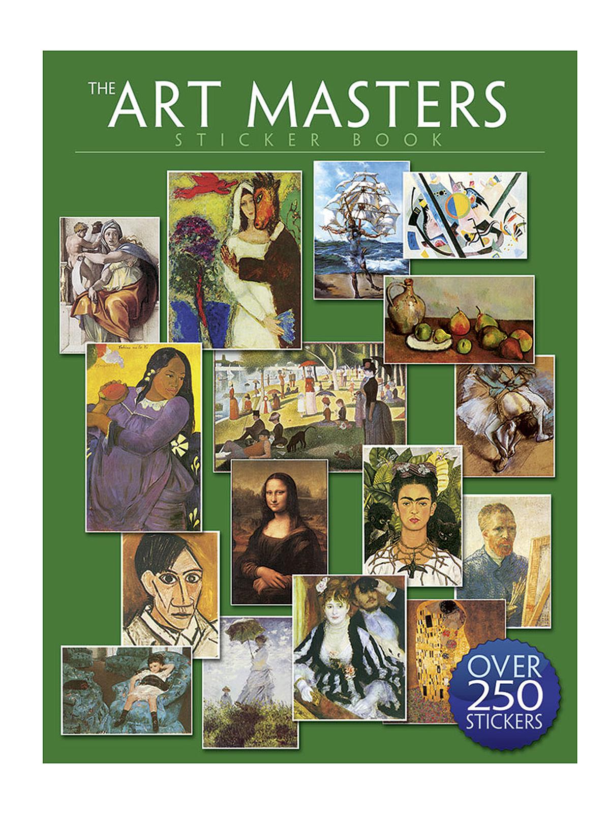 The Art Masters Sticker Book Each
