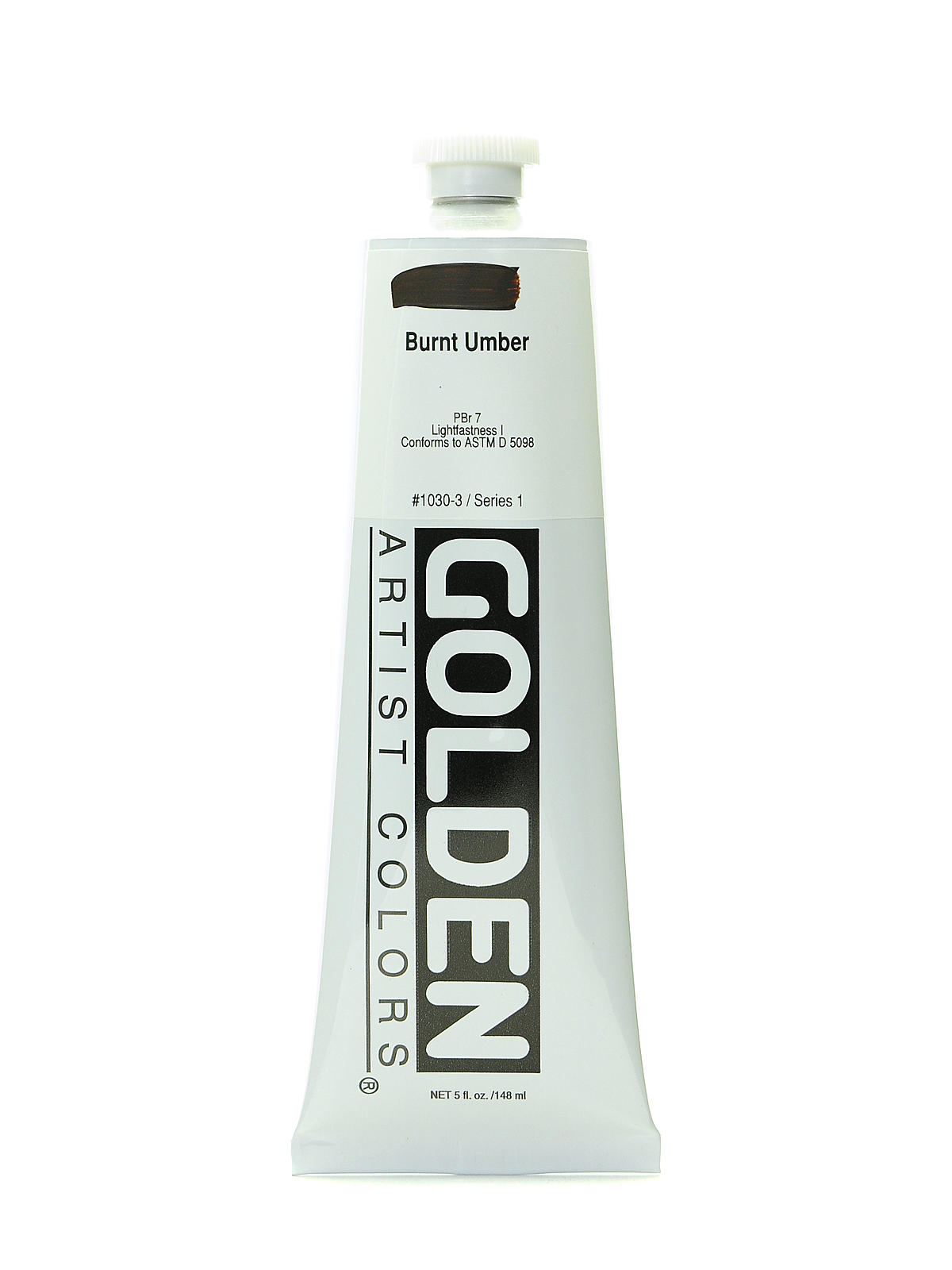 Heavy Body Acrylics burnt umber 5 oz.