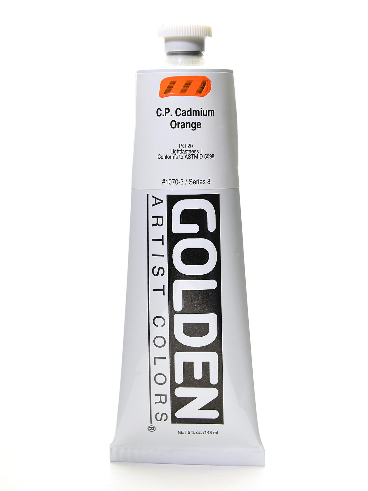 Heavy Body Acrylics cadmium orange (CP) 5 oz.