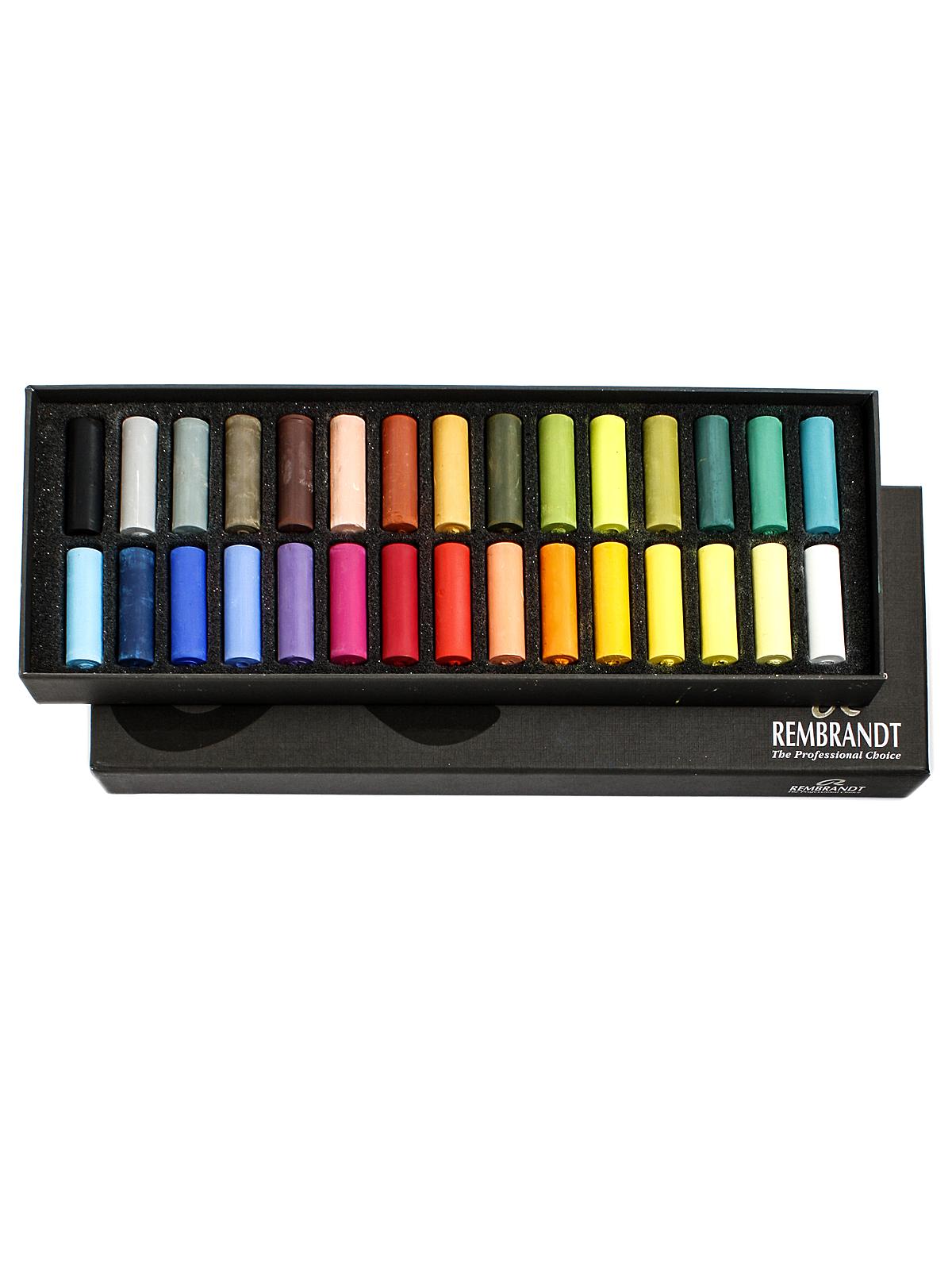 Soft Pastel Sets assorted half size set of 30