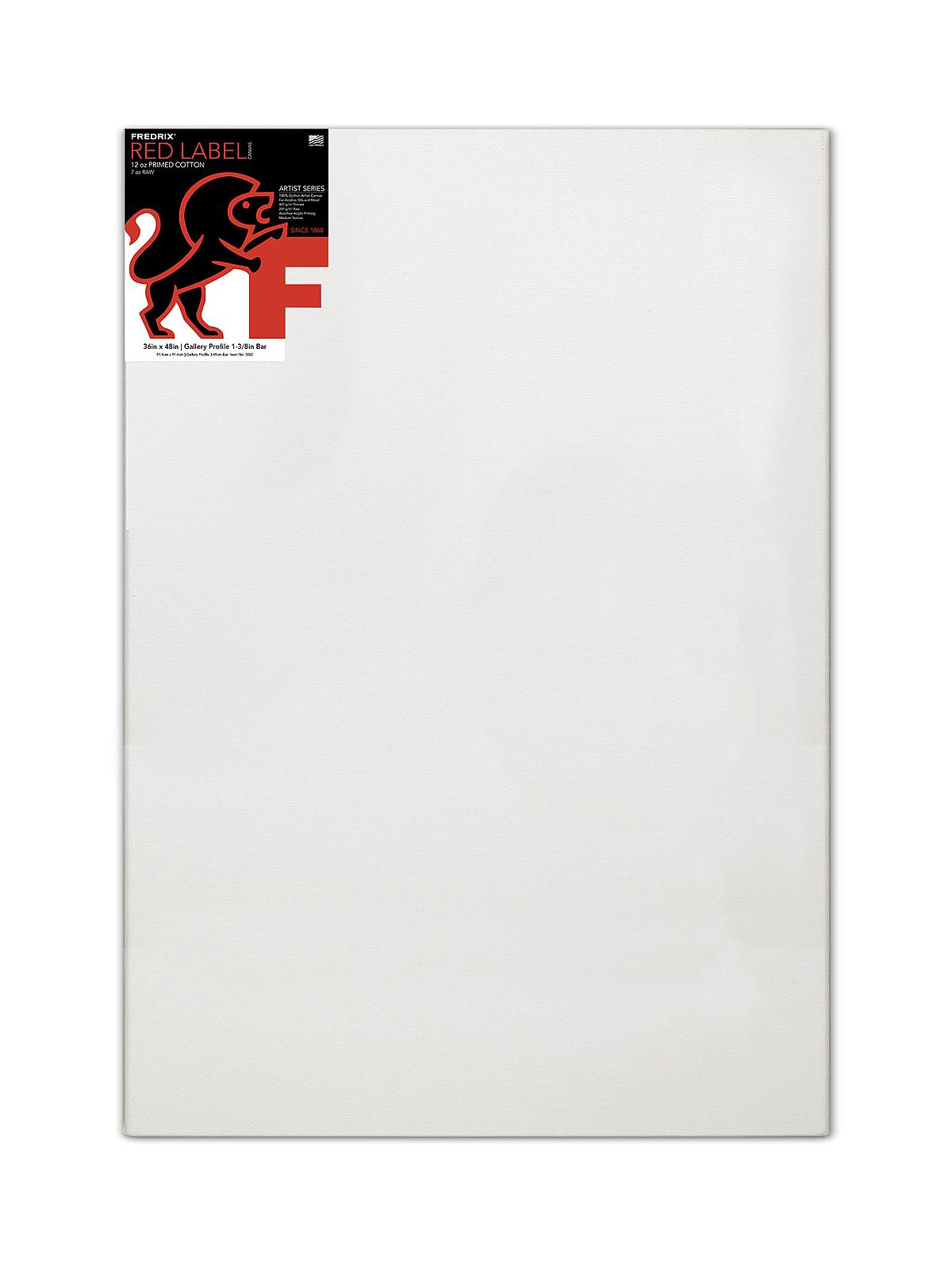 Red Label Gallerywrap Stretched Canvas 36 In. X 48 In. Each