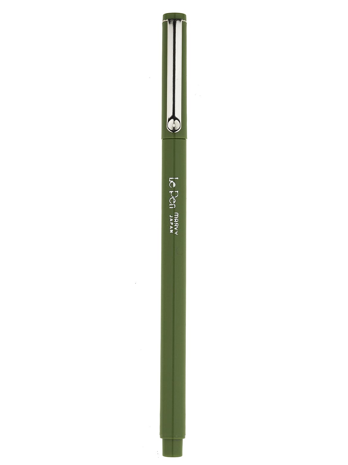Le Pen olive green each
