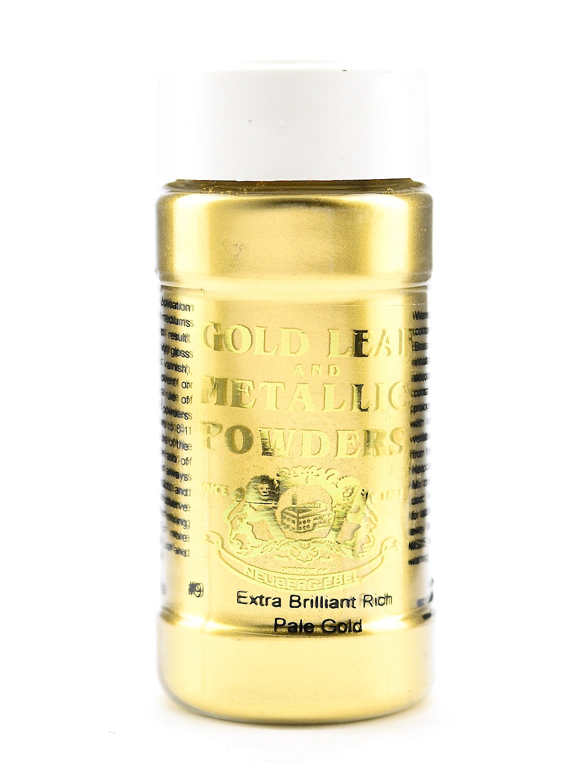 Metallic and Mica Powders extra brilliant rich pale gold 2 oz.