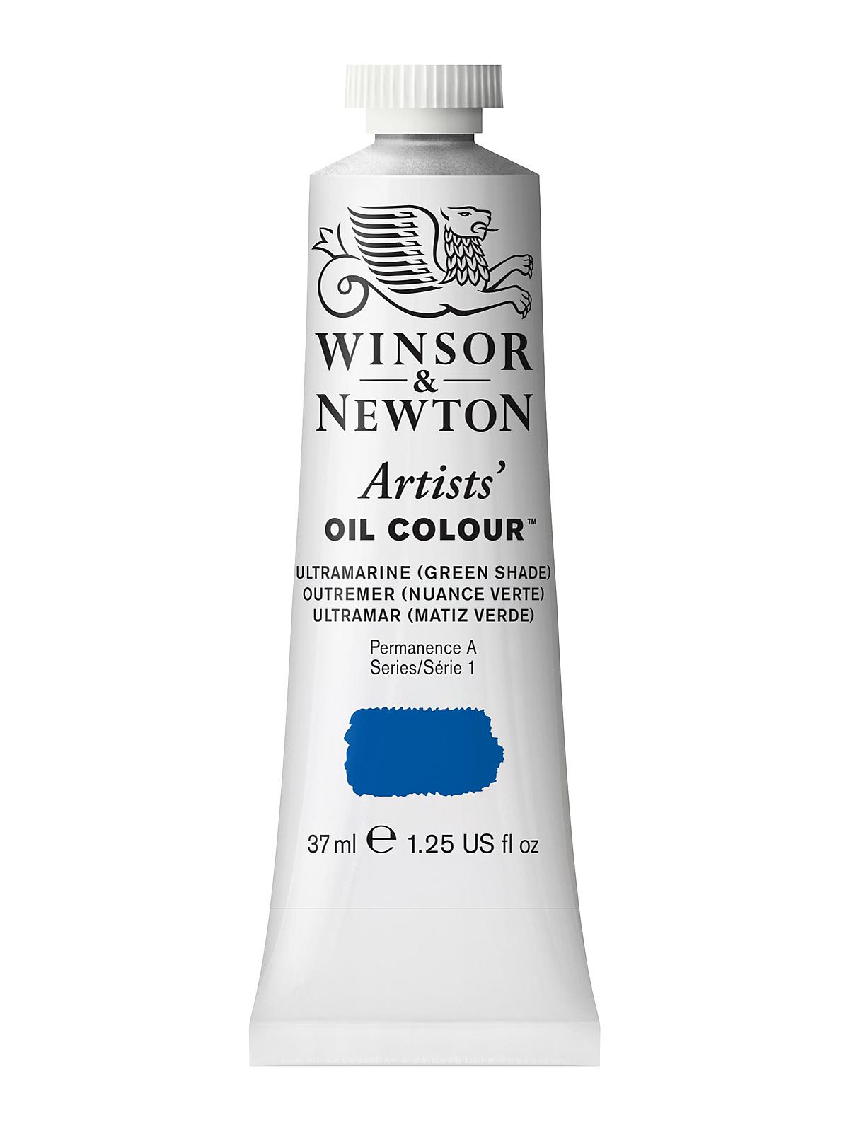 Artists' Oil Colours ultramarine green shade 667 37 ml