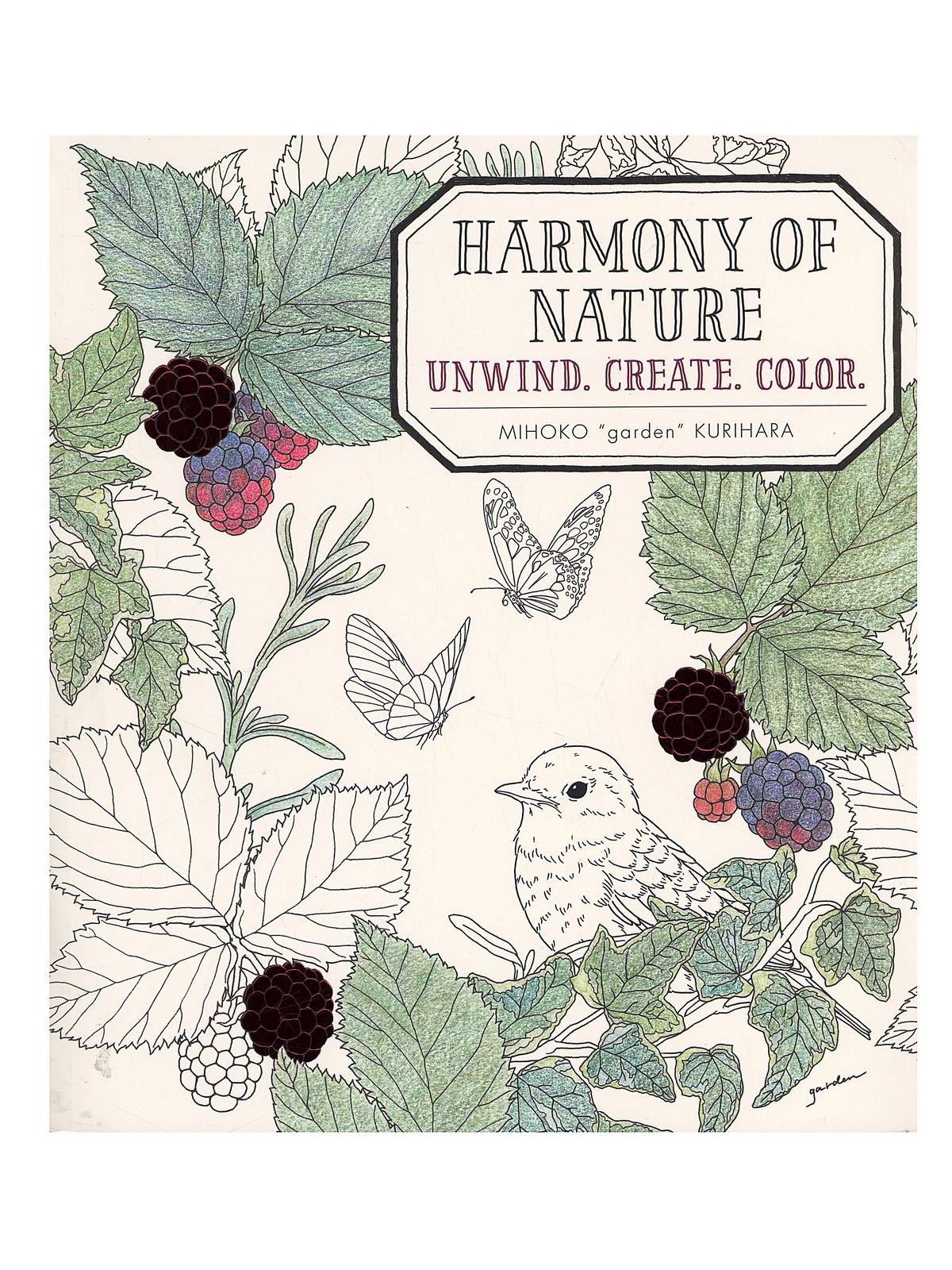 Harmony Of Nature Coloring Book Each