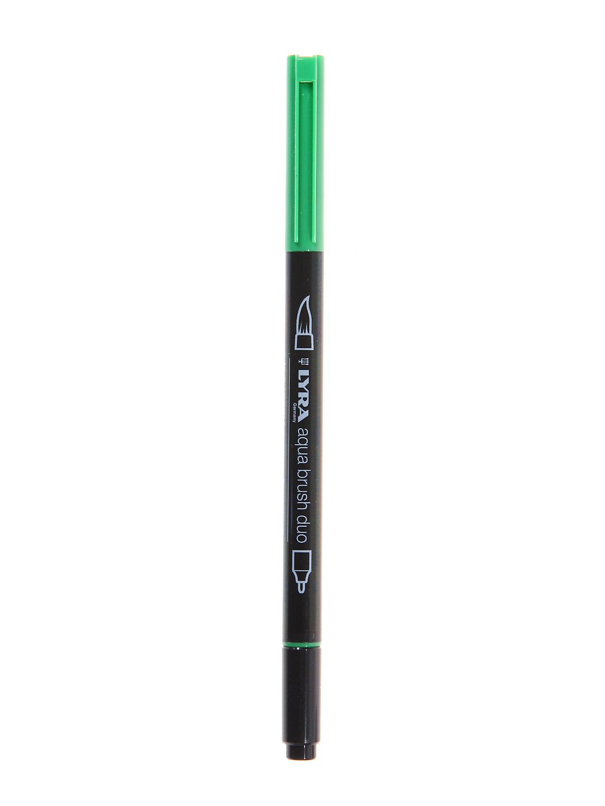 Aqua Brush Duo Markers permanent green