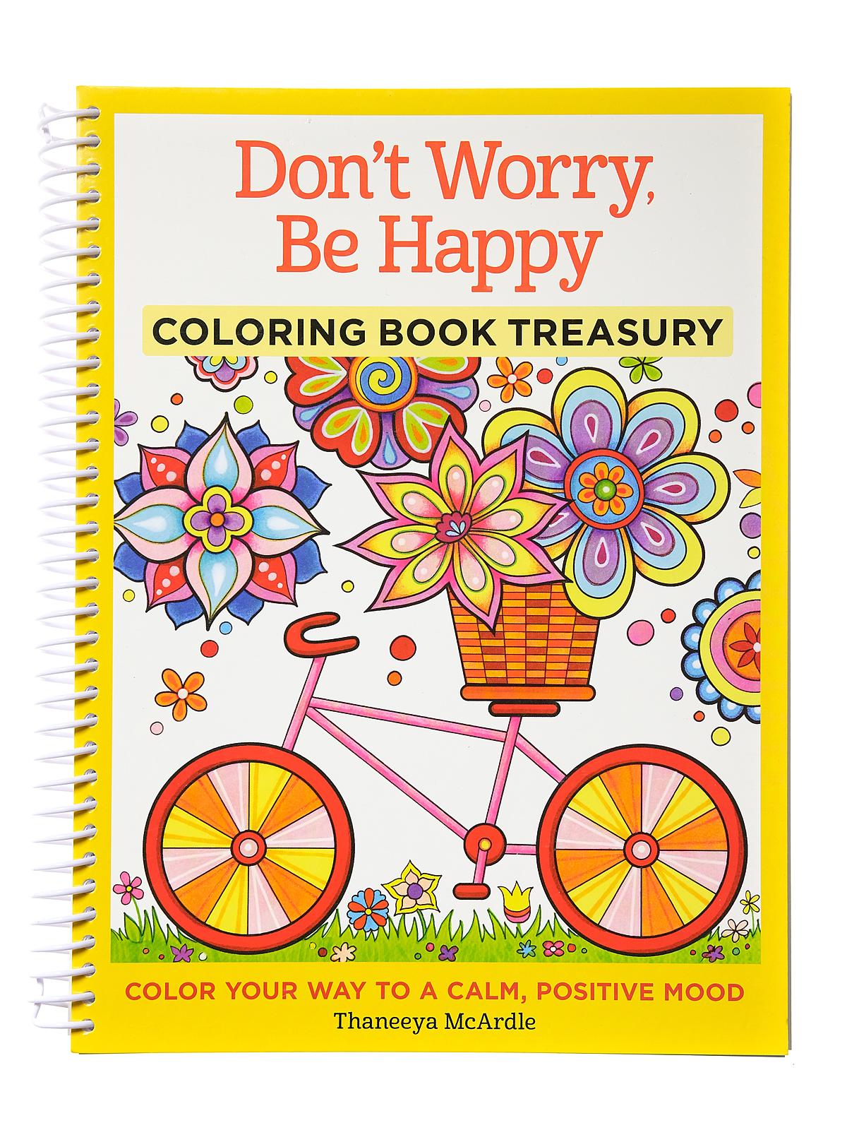 Coloring Book Treasury Don't Worry, Be Happy